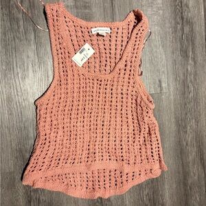 NWT Aeropostale Crocheted Scoop Neck Tank M
